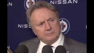 Jets Coach Doesnt Respect Canucks [upl. by Ennaeel]