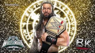 WWE Official Theme Song Roman Reigns Wrestlemania XL 40 quotHead Of The Table Epicquot [upl. by Warder]