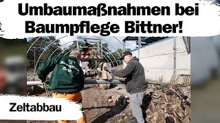 🔧 Umbaumaßnahmen bei Baumpflege Bittner 🔧 [upl. by Ernst]