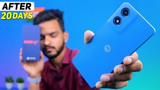 Reality Of Moto G04 Review After 20 Days Use  Galti Mat Karna  moto g04 [upl. by Ynaffik]