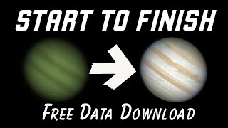 Complete Planetary Processing Tutorial from Start to Finish with AstroSurface [upl. by Ecyar]