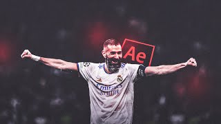 Benzema Edit The Nueve 4K After Effect [upl. by Pastelki]