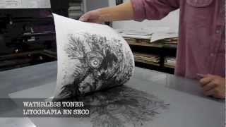 Waterless lithography [upl. by Gabrielli279]