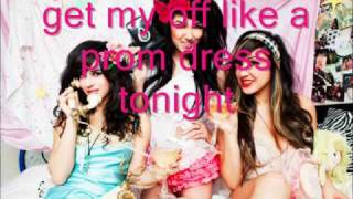 Prom dress Millionaires lyrics on screen NEW SONG 2010 [upl. by Emeline97]