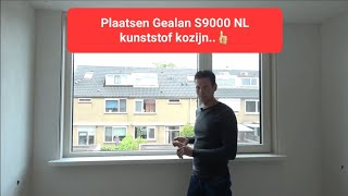 Plaatsen Gealan kunststof kozijnen met 36mm triple glas [upl. by Nylannej]