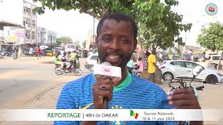 REPORTAGE des 48H de DAKAR aout 2024 [upl. by Ellerehs]