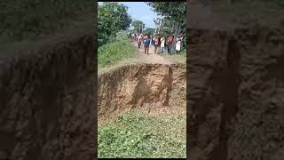 Belsand bandh bagmati river Udaybharti3598 [upl. by Bravar]