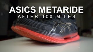 Asics Metaride After 100 Miles [upl. by Iroj]