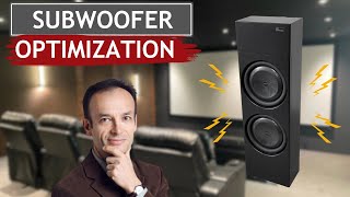 Home Theater Calibration Part 4  Subwoofer Calibration Bass Optimization and Equalization [upl. by Oryaj60]