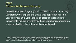 CSRF  Crosssite Request Forgery [upl. by Jard290]