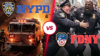 FEUERWEHR gegen POLIZEI❗NYPD vs FDNY [upl. by Gilemette]