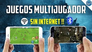 Mejores Juegos Android Multijugador Sin Internet Bluetooth Wifi Local TOP 10  SaicoTech [upl. by Arbua]