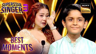 Superstar Singer S3  Aryan की किस बात ने छुआ Neha का दिल  Best Moments [upl. by Ahsotan]