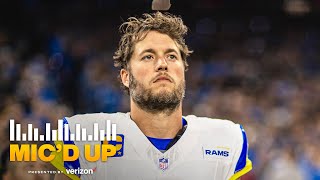 Matthew Stafford Mic’d Up In His Return To Detroit To Face The Lions [upl. by Chicoine402]