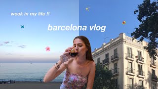 week in my life  study abroad in barcelona [upl. by Fogarty]