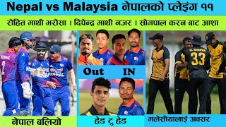 Premier Cup  Malaysia vs Nepal  Pre Match Analysis  Playing 11  Live Streem [upl. by Aleck]