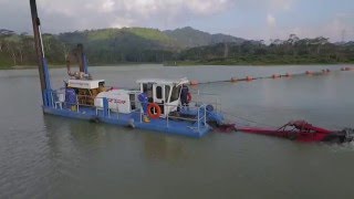 River Dredging with an Ellicott 370 Dragon Dredge [upl. by Balthazar]