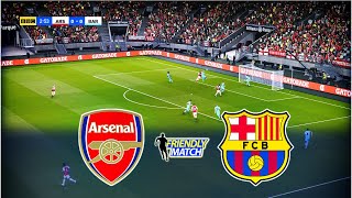 ARSENAL vs BARCELONA  CLUB FRIENDLY MATCH 2023 [upl. by Maram]