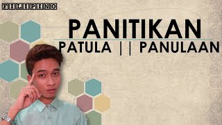 Panitikan  Patula\ Panulaan LAST PART [upl. by Dorita]