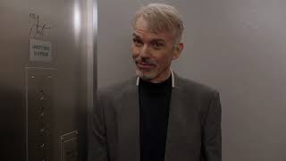 Lorne Malvo and Lester Nygaard Elevator Scene  Fargo  S01E09  Season 1 [upl. by Nassi]