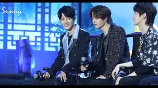 FULL FANCAM 190712 Wang Yibo ♡ Xiao Zhan  Fanmeeting《The Untamed》in Tianjin [upl. by Rbma259]