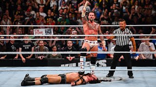 CM Punk VS Drew McIntyre  Strap Match  WWE Bash in Berlin 2024 [upl. by Sears]