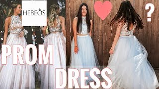 HEBEOS PROM DRESS REVIEW AND GIVEAWAY [upl. by Frederica]