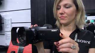 1899 Sony FDRAX700 4K30 HDR HLG Camcorder with phasedetect AF [upl. by Anelrahc]