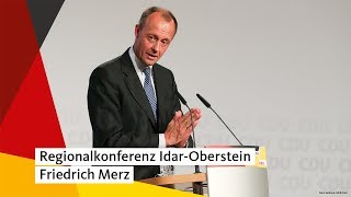 Regionalkonferenz IdarOberstein Friedrich Merz [upl. by Healy]