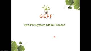 GEPF Two Pot Retirement System Claim Process [upl. by Einahteb582]