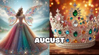 Choose Your Birthday Month 🎂🎉 And See Your Dress And Crown 👗👑 [upl. by Allehcram]