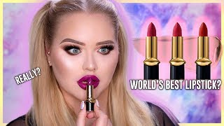 WORLDS BEST LIPSTICKS  NikkieTutorials [upl. by Ytinirt]