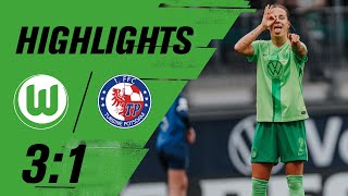 Souverän vom Punkt  Highlights  VfL Wolfsburg  Turbine Potsdam [upl. by Lach]