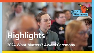 2024 What Matters Award Ceremony  Highlights  Whitlam Institute [upl. by Decca]