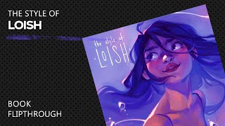 The Style of Loish  Book flipthrough [upl. by Nalyd]