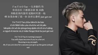 Hater  Tao黄子韬 歌词lyrics with english translations and pinyin [upl. by Tnarud111]