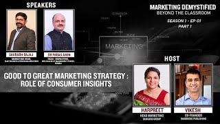 Ep1  Part 1 The Role of Consumer Insights in marketing strategy [upl. by Eirellam]