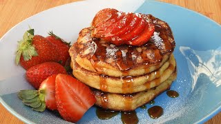 Simple Cooking Almond Pancakes use 1 cup of almond flour [upl. by Danby]