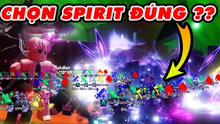 CÁCH CHỌN SPIRIT CHO TẤT CẢ UNIT TRONG ANIME DEFENDERS  Roblox [upl. by Nyrtak306]