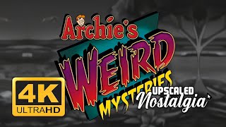 Archies Weird Mysteries 1999 Intro and Credits  Remastered 4K Ultra HD Upscale [upl. by Ettegdirb]