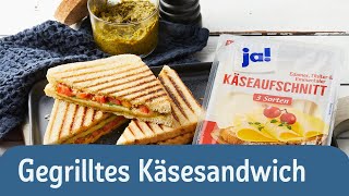 Gegrilltes Käse Sandwich  REWE Deine Küche [upl. by Noirred]