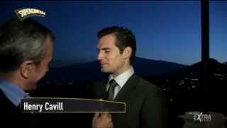 Henry Cavill amp Russell Crowe talking about Italian food [upl. by Ayet]