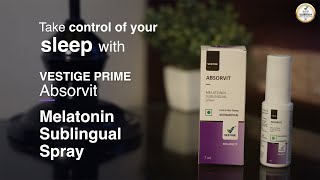 VESTIGE PRIME Melatonin Sublingual Spray  Official Launch – 3rd October 2024 [upl. by Genni457]