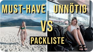 7 ESSENTIALS für deine nächste Reise Packliste Gadgets [upl. by Ennayehc]