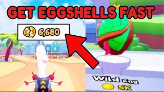 How To Get EGGSHELLS Fast In Free Hatchers New Game…  Pet Hatchers [upl. by Nilreb722]