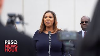 WATCH LIVE New York AG Letitia James reacts to judges verdict in Trump civil fraud case [upl. by Malachy]