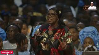 ARCHBISHOP BENSON IDAHOSA WIFE SHARE SHOCKING EMOTIONAL STORY ABOUT BISHOP OYEDEPOHIS 70TH BIRTHDAY [upl. by Sibell]