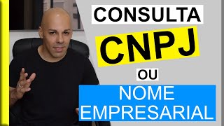 COMO DESCOBRIR OS DADOS DE UMA EMPRESA PELO CNPJ OU NOME EMPRESARIAL [upl. by Saylor]