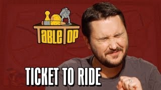 Ticket to Ride Wil Wheaton Colin Ferguson Anne Wheaton and Amy Dallen TableTop ep 4 [upl. by Loralee]