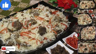 Kabuli Pulao Recipe Urdu Hindi Cooking With Humera Zulfiqar [upl. by Yelrehs3]